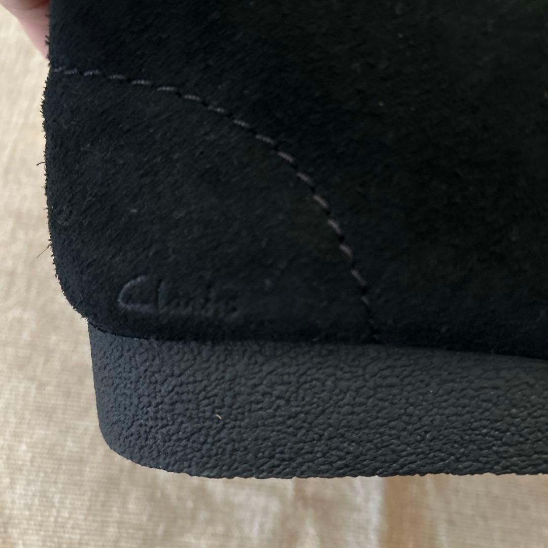 美品！Clarks Wallabees ブラック スエード23.0