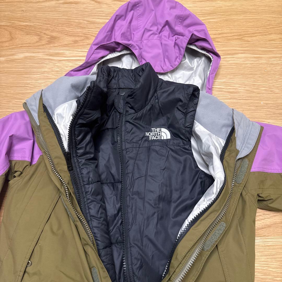 ノースフェイススキーウェアベスト110キッズ子ども