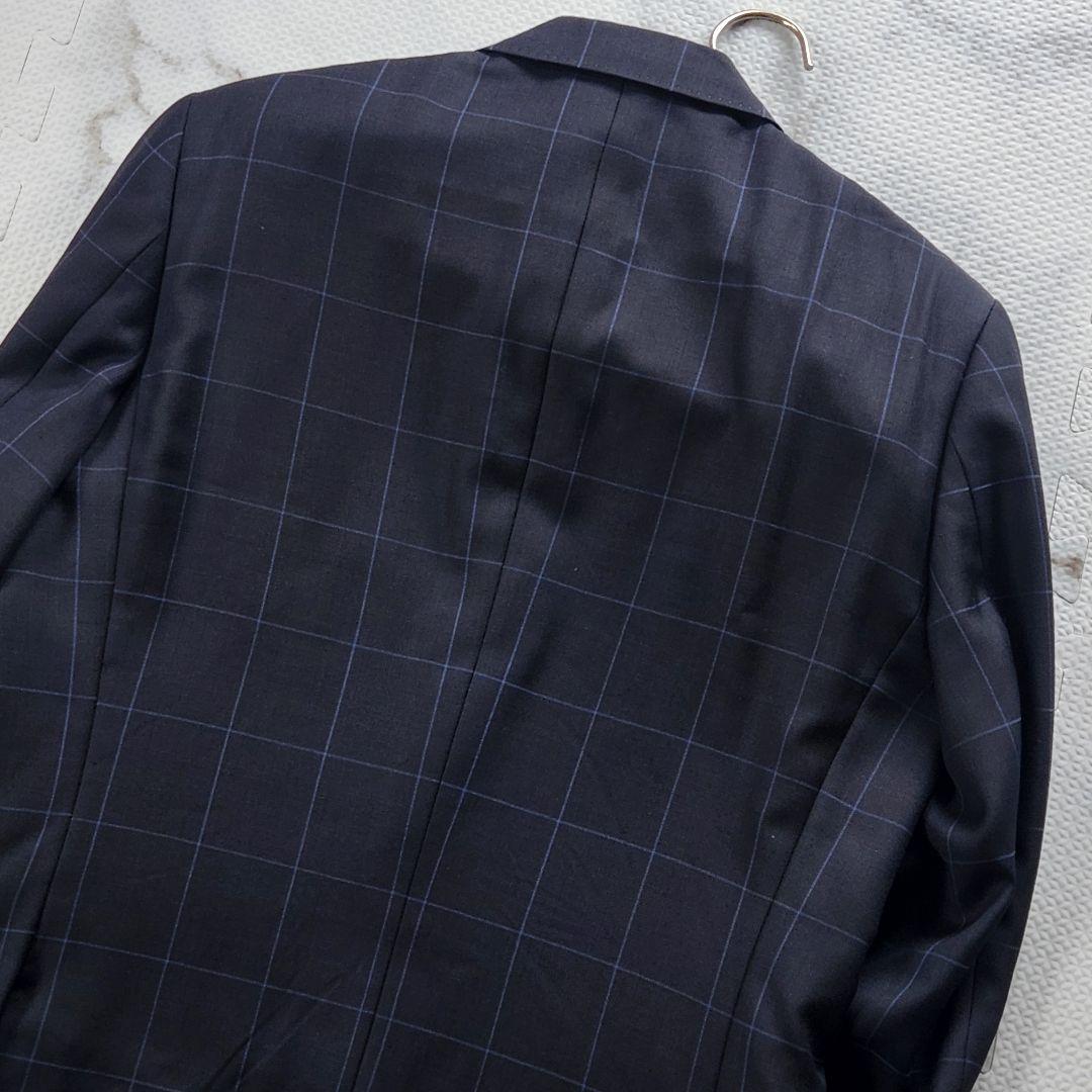 入手困難✨ポールスミス 現行タグ 最高級 ドーメル生地 花柄 チェック