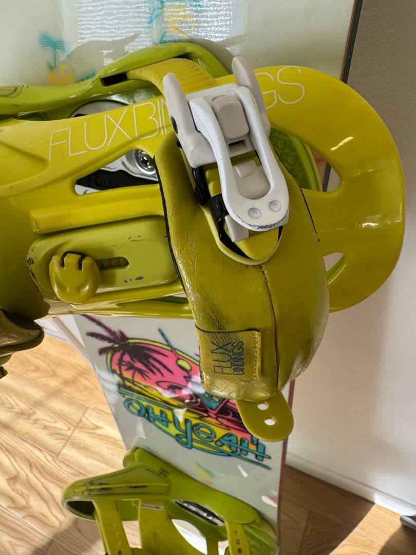 専Salomon OH YEAH ネオンイエロー 143cm FLUX RK30