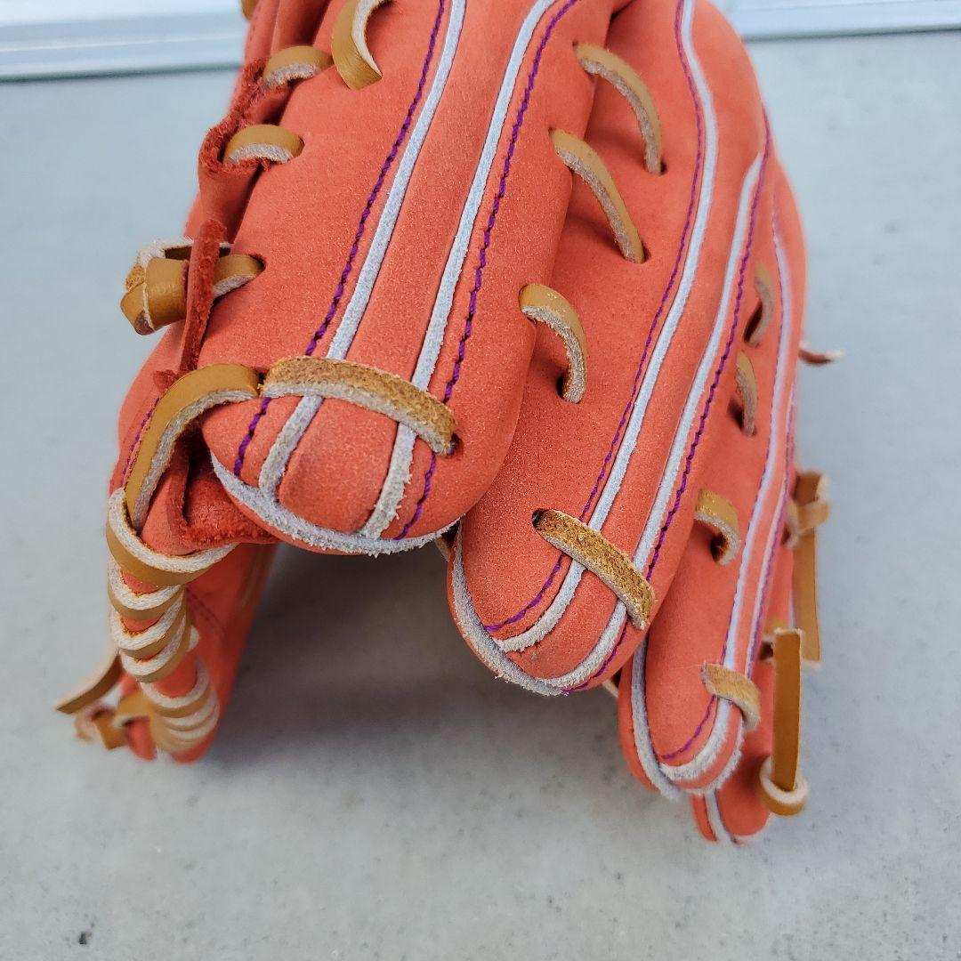 ASICS　ゴールドステージ i-Pro 軟式野球グラブ　ヌバックレザー