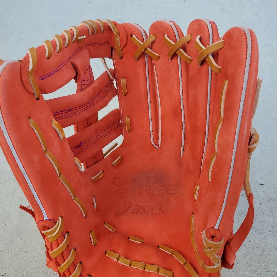 ASICS　ゴールドステージ i-Pro 軟式野球グラブ　ヌバックレザー