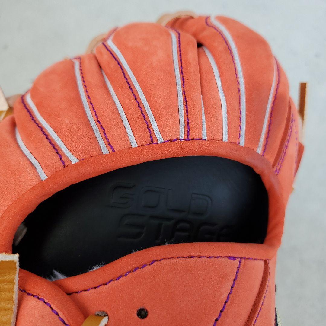 ASICS　ゴールドステージ i-Pro 軟式野球グラブ　ヌバックレザー