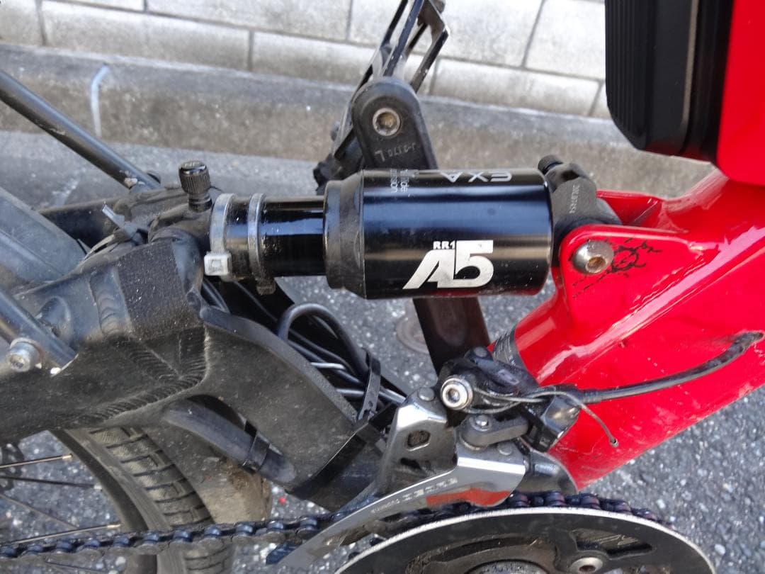 ・BesV　PSA1用 フロントギヤ２速とディレイラーのセット（アレンジ）