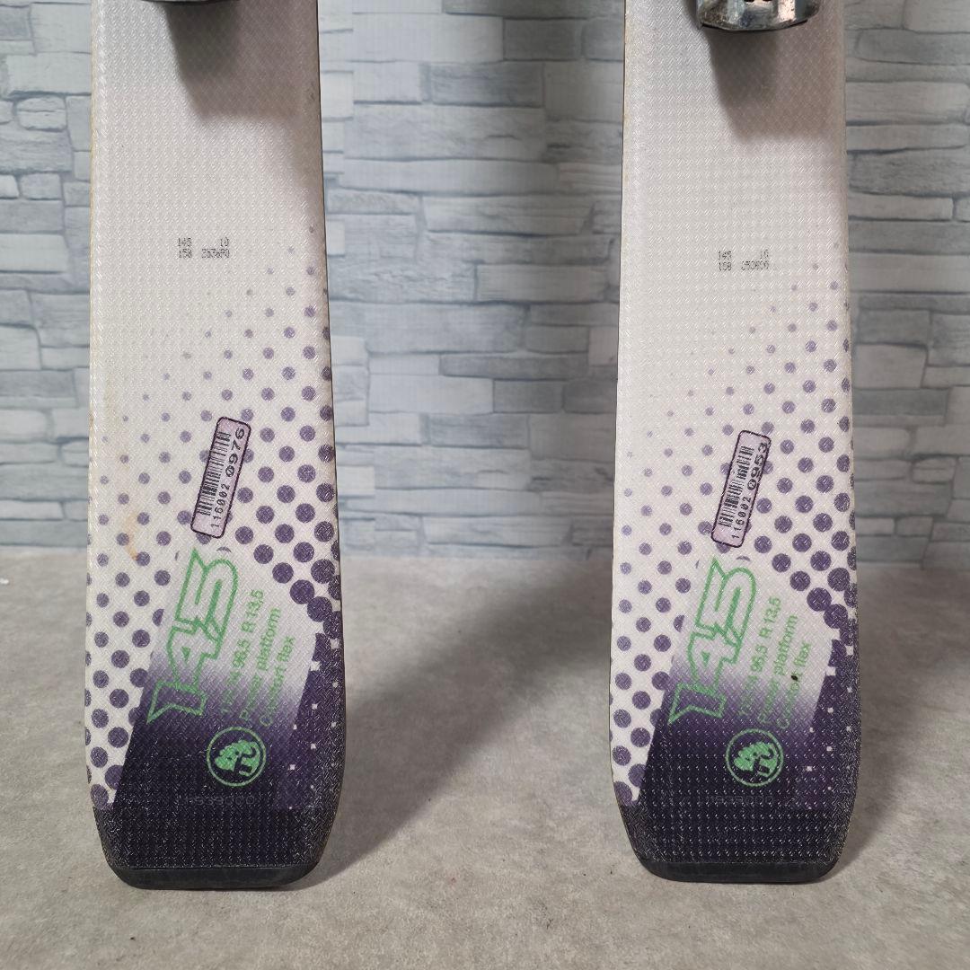 サロモン SALOMON Focus 145cm ショートカービングスキーセット