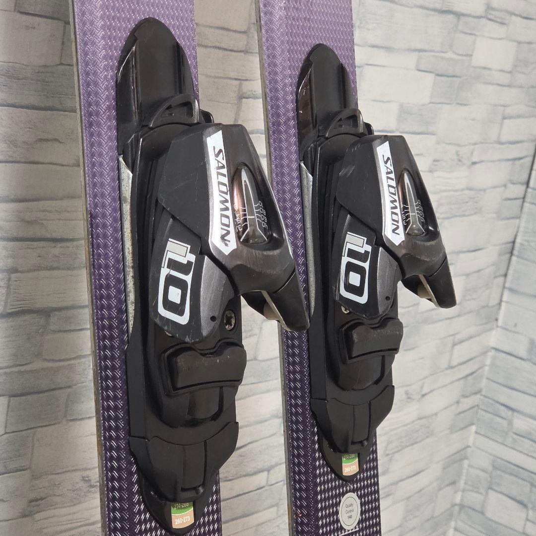 サロモン SALOMON Focus 145cm ショートカービングスキーセット