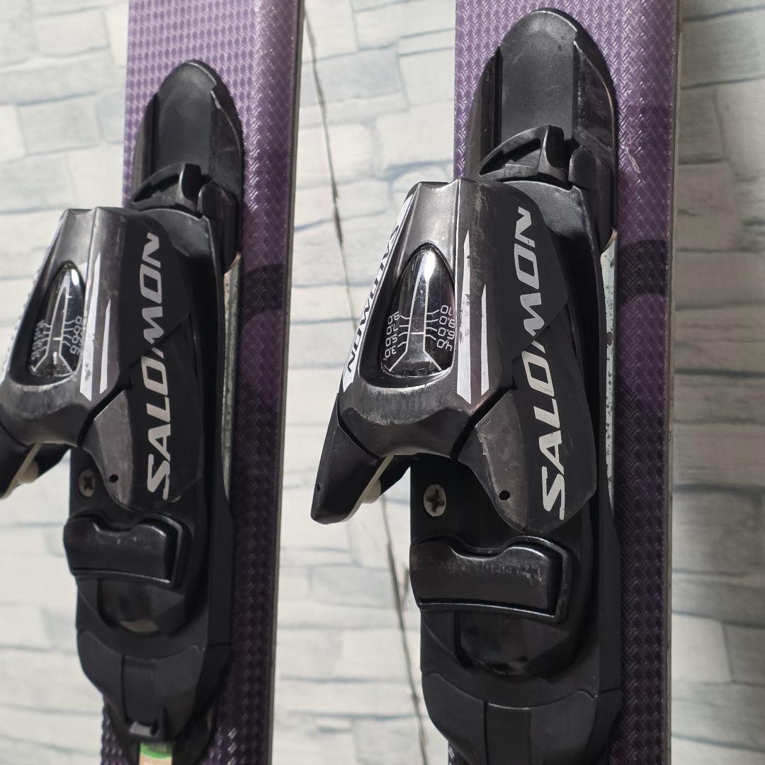 サロモン SALOMON Focus 145cm ショートカービングスキーセット