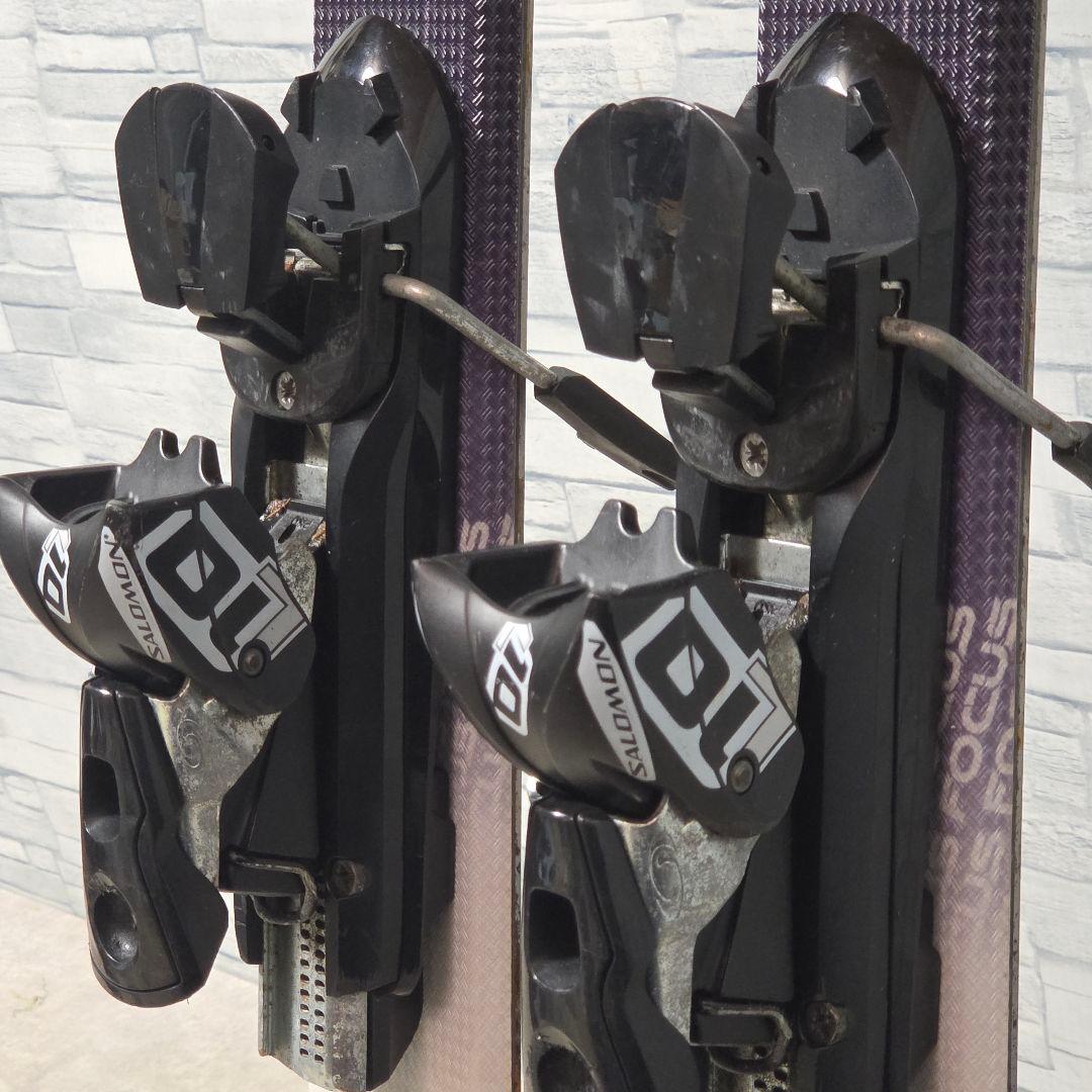 サロモン SALOMON Focus 145cm ショートカービングスキーセット