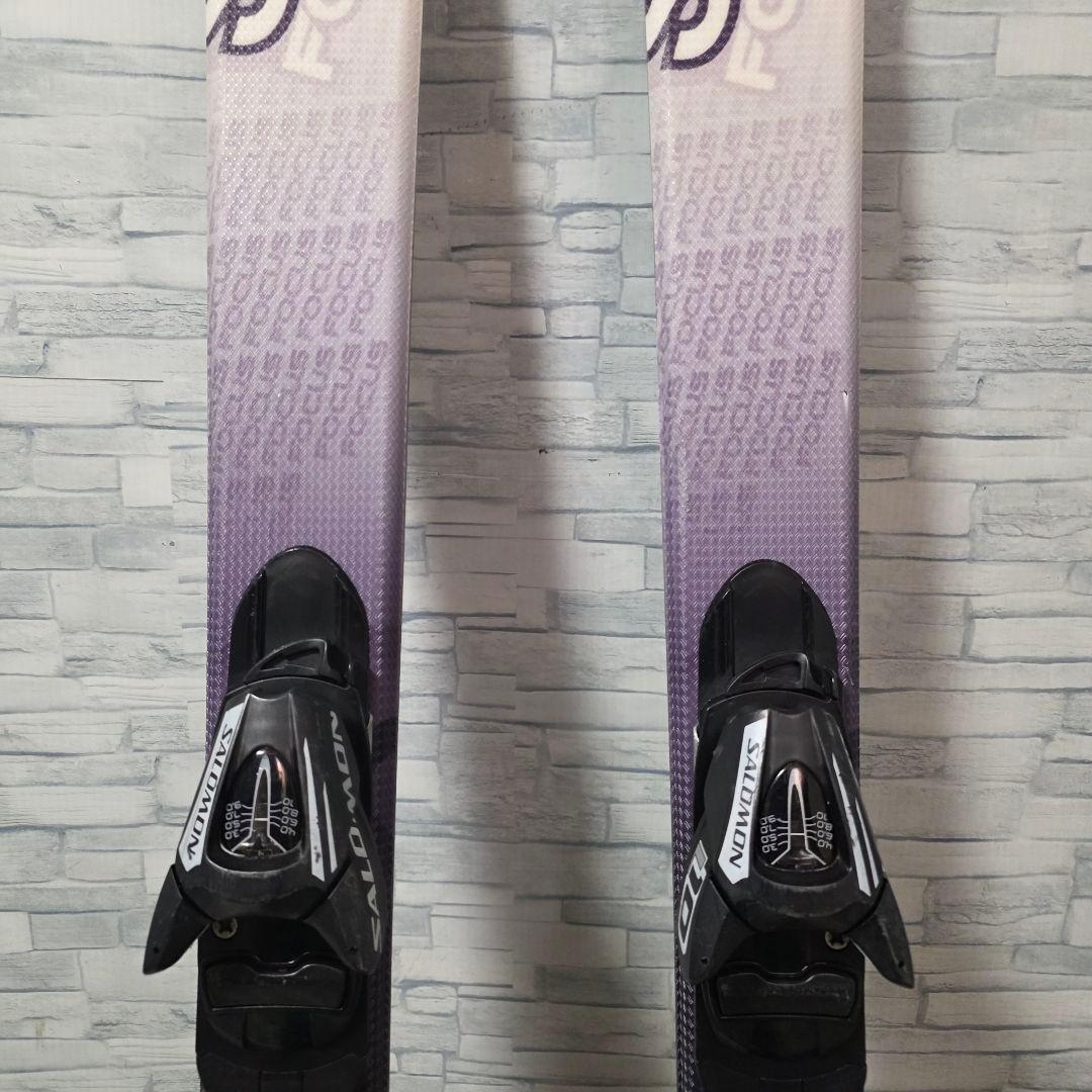 サロモン SALOMON Focus 145cm ショートカービングスキーセット