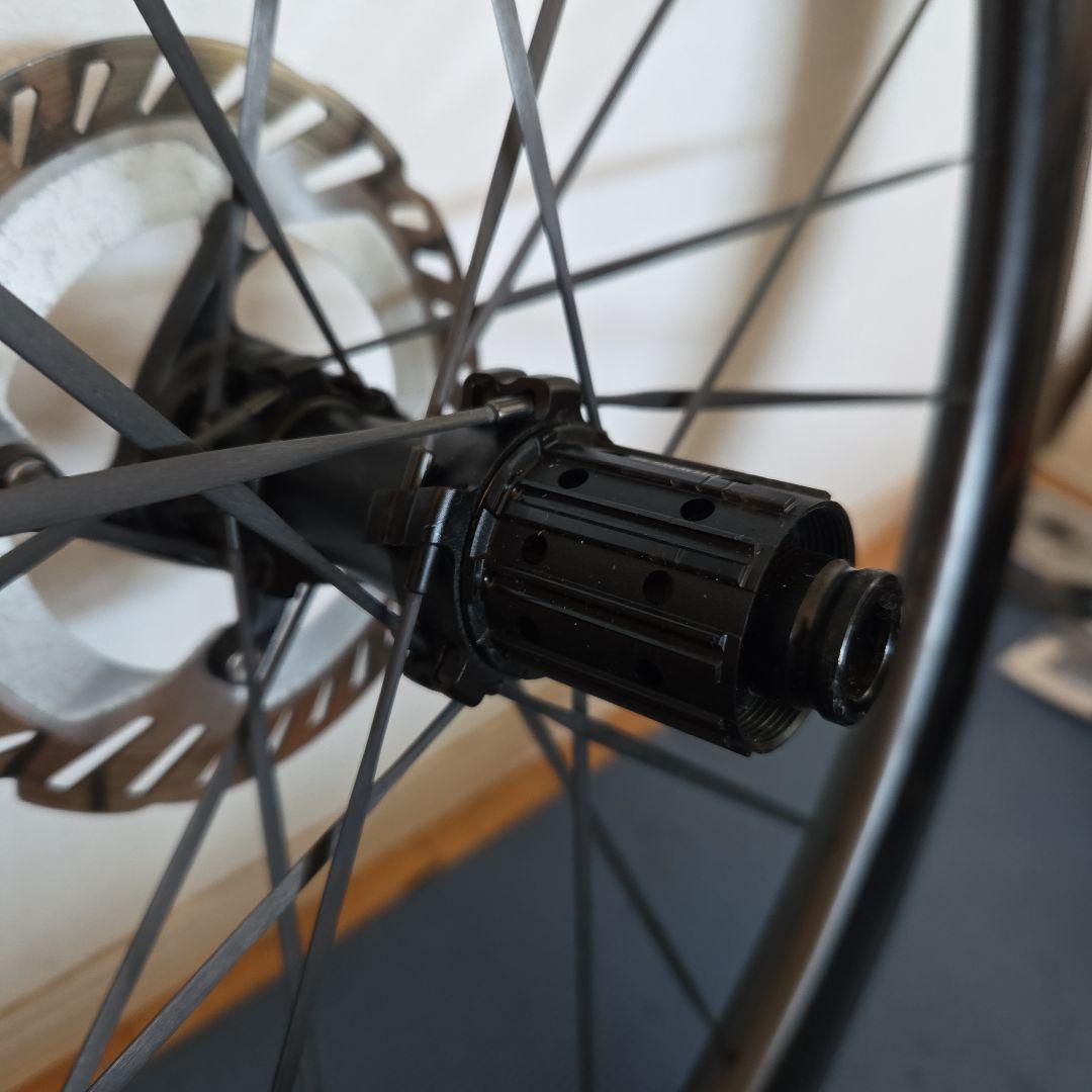 【未使用に近い】8lien L6Wカーボンホイール|GPタイヤ新品同様|即走行可