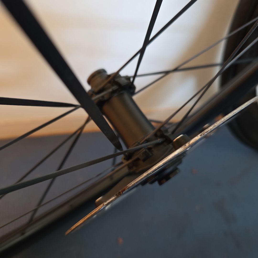 【未使用に近い】8lien L6Wカーボンホイール|GPタイヤ新品同様|即走行可