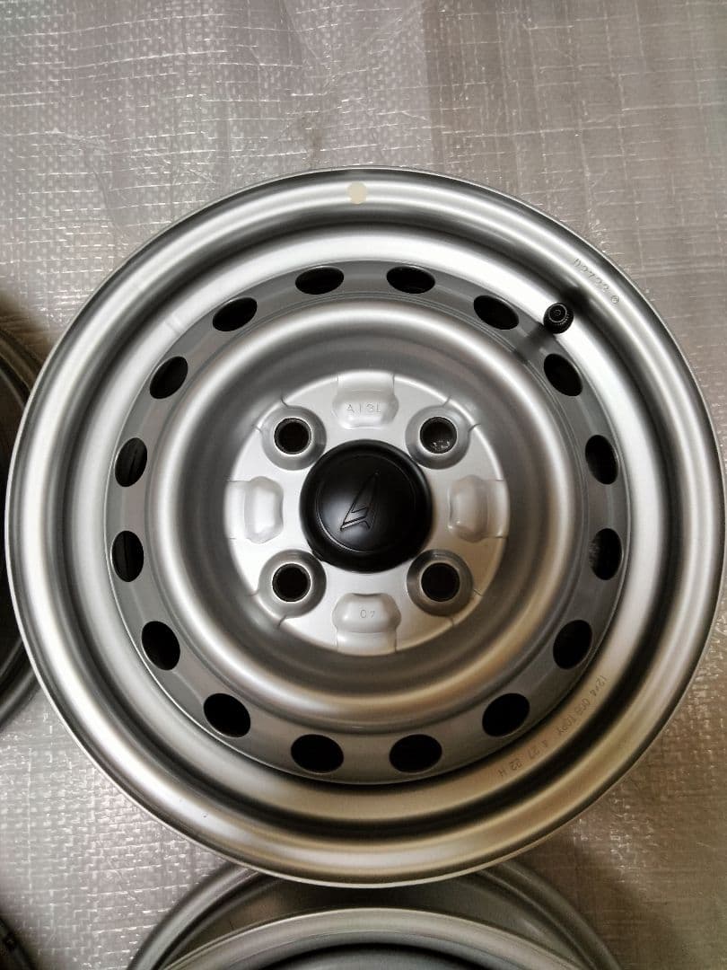ダイハツ純正12インチ鉄チンホイール4本セット