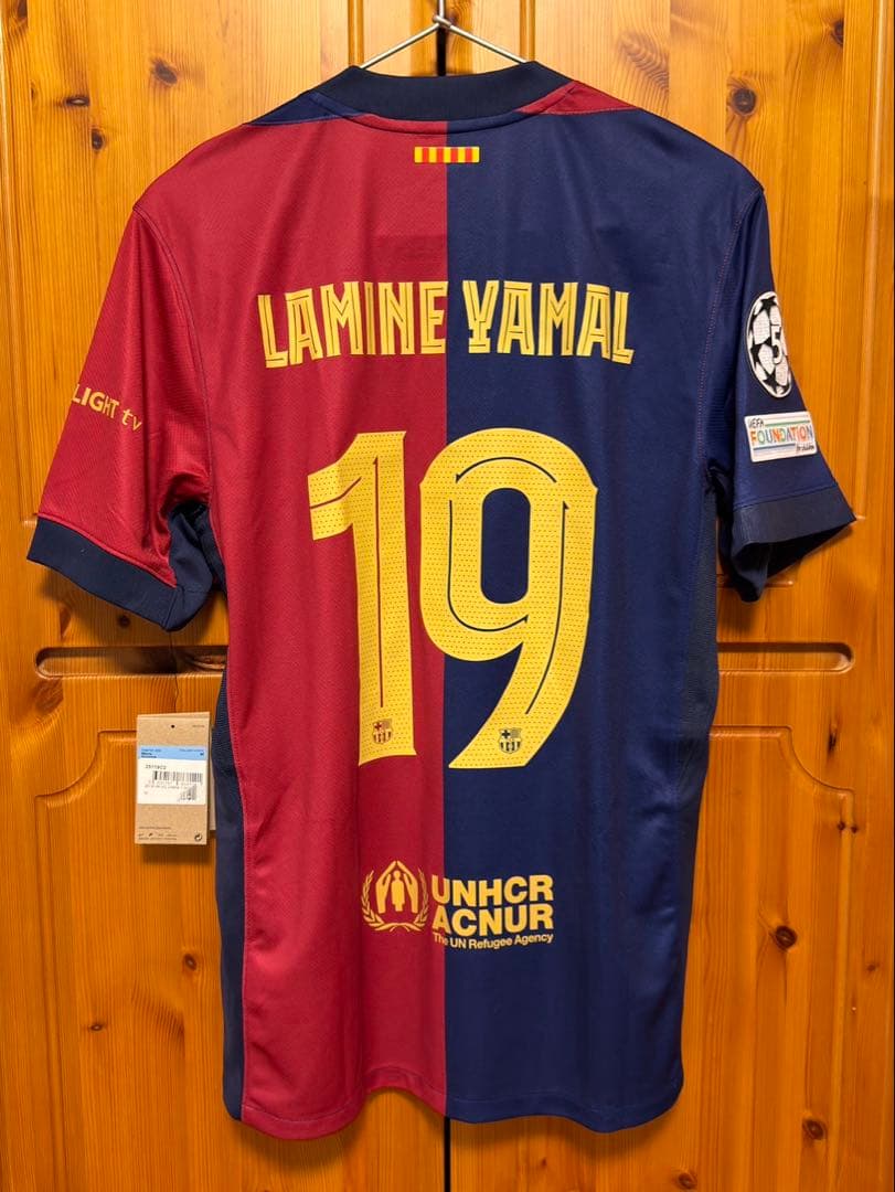 ナイキ FCバルセロナ ラミンヤマル 19番 ユニフォーム 正規品 新品