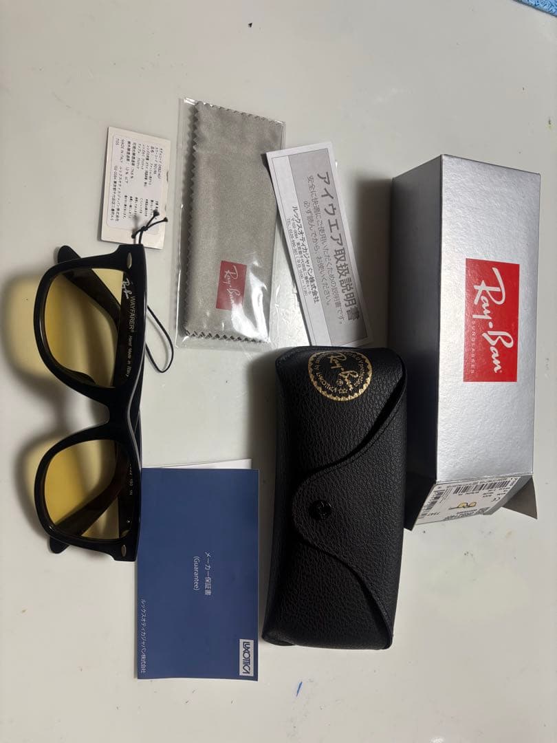 レイバンサングラス ウェイファーラー イエロー　 Ray-Ban