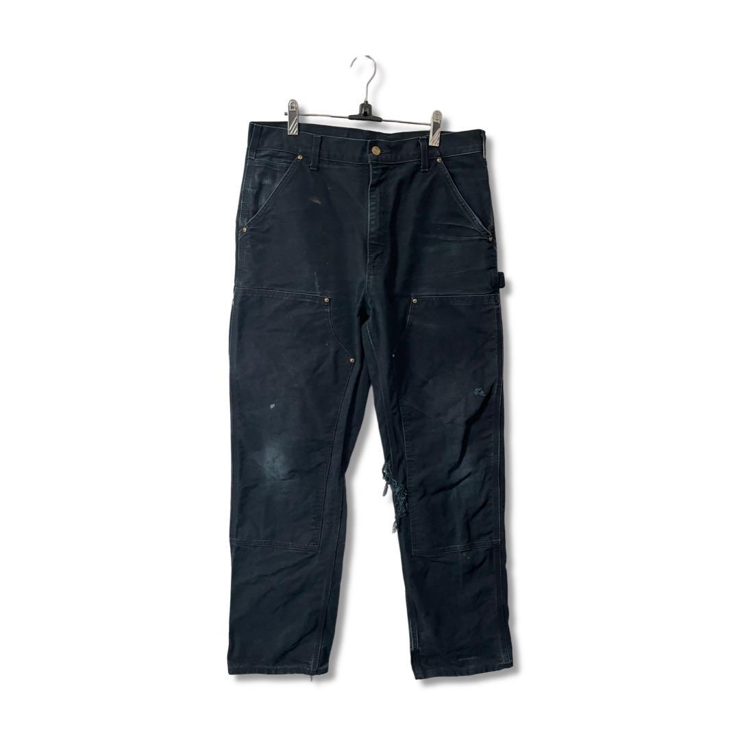 90s 極上ボロ カーハート ダブルニー ワークパンツ ペインター USA製