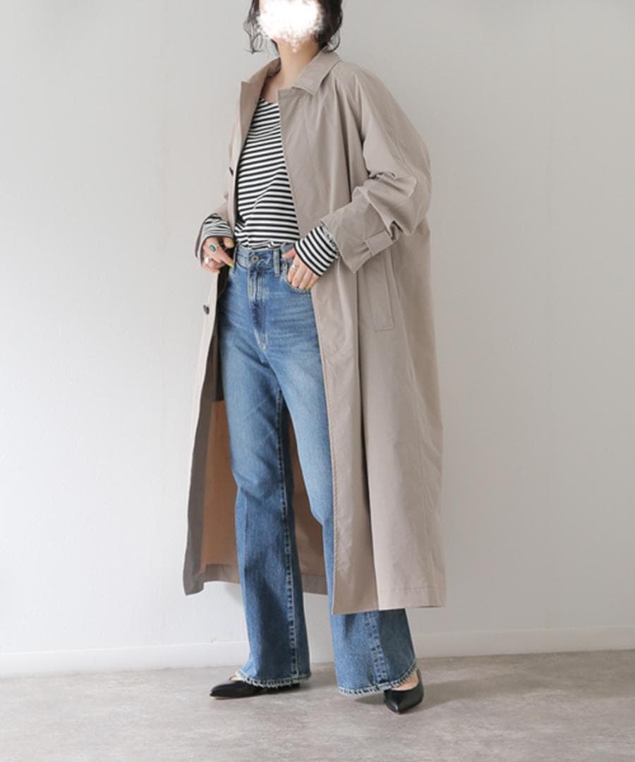 美品 Plage プラージュ Balmacaan コート