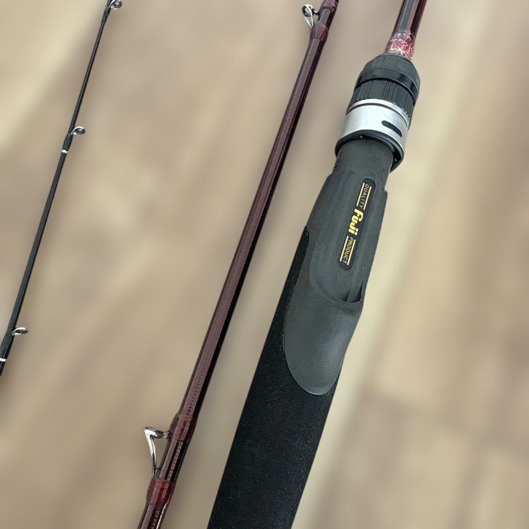 紅月ヘラブナ竿を改造した、カーボン製チヌ竿 2.5 m 3セクション