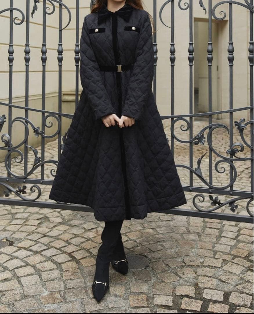 【正規品】Liora Long Quilted Down Coat