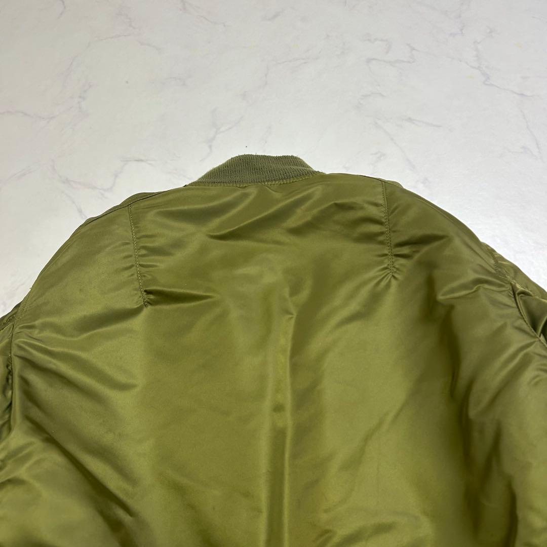 【USA製】90s アルファインダストリーズ MA-1 グランドクルー L