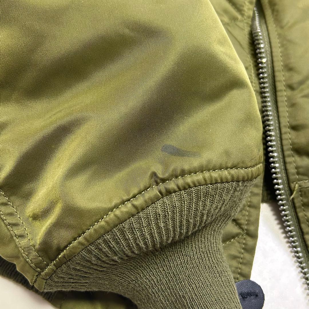 【USA製】90s アルファインダストリーズ MA-1 グランドクルー L