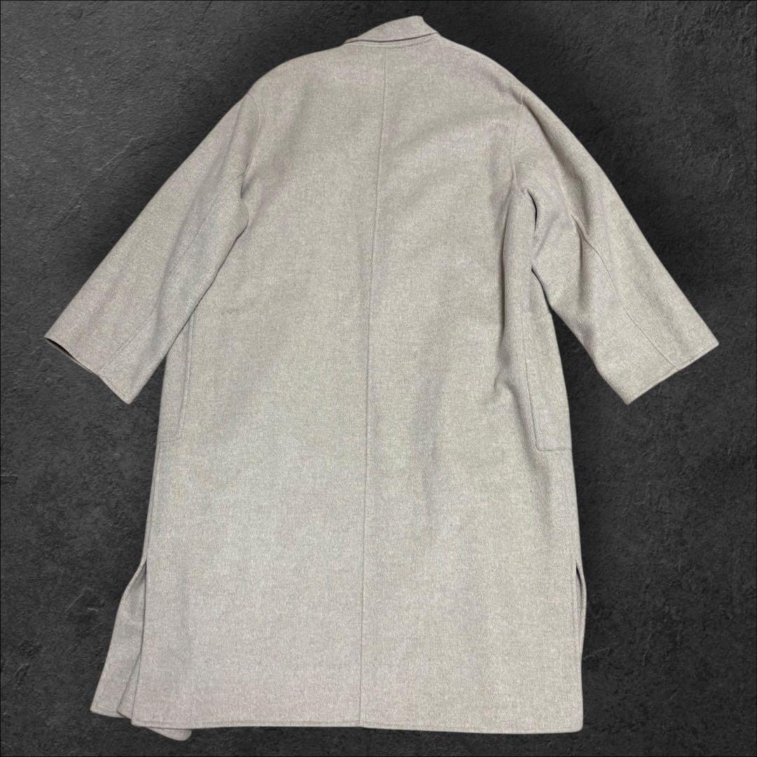 【美品】 SLOBE IÉNA ハミルトンダブルフェイスウールロングコート