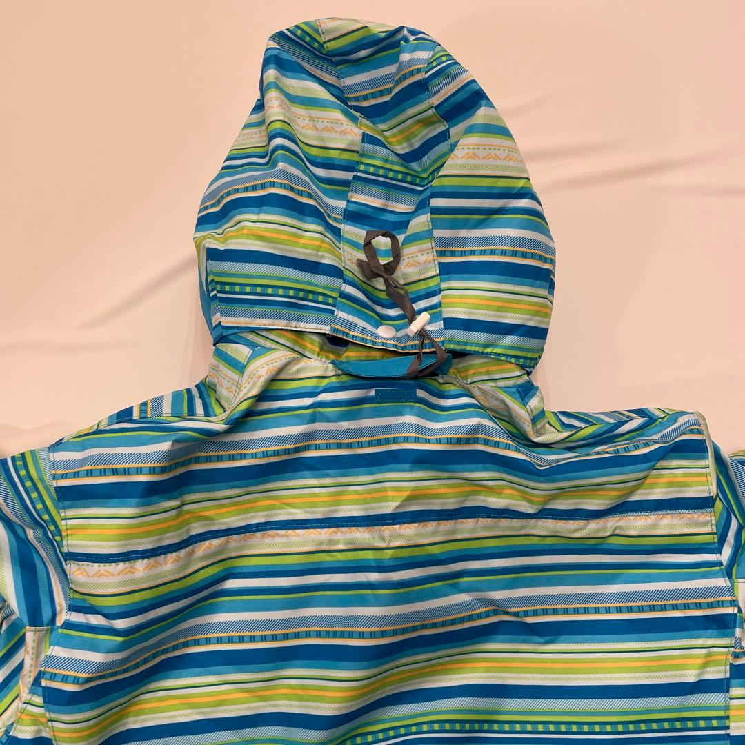 GOLDWIN スキーウェア　上下　140 ブルー&ライムグリーン