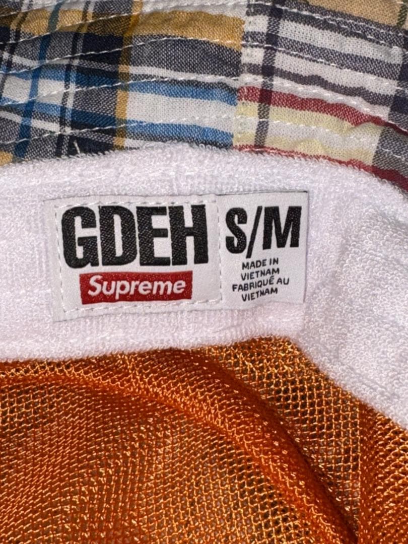SUPREM × GOODENOUGH パッチワークマドラス ハット 新品未使用