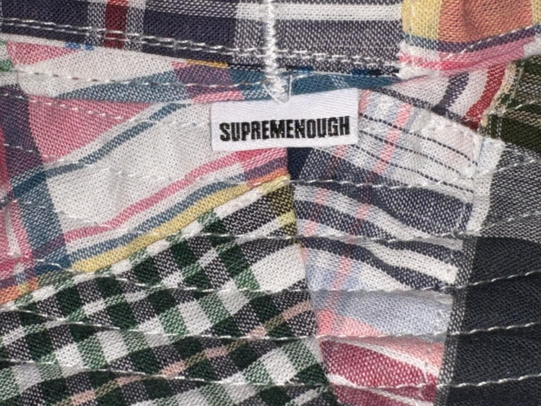 SUPREM × GOODENOUGH パッチワークマドラス ハット 新品未使用
