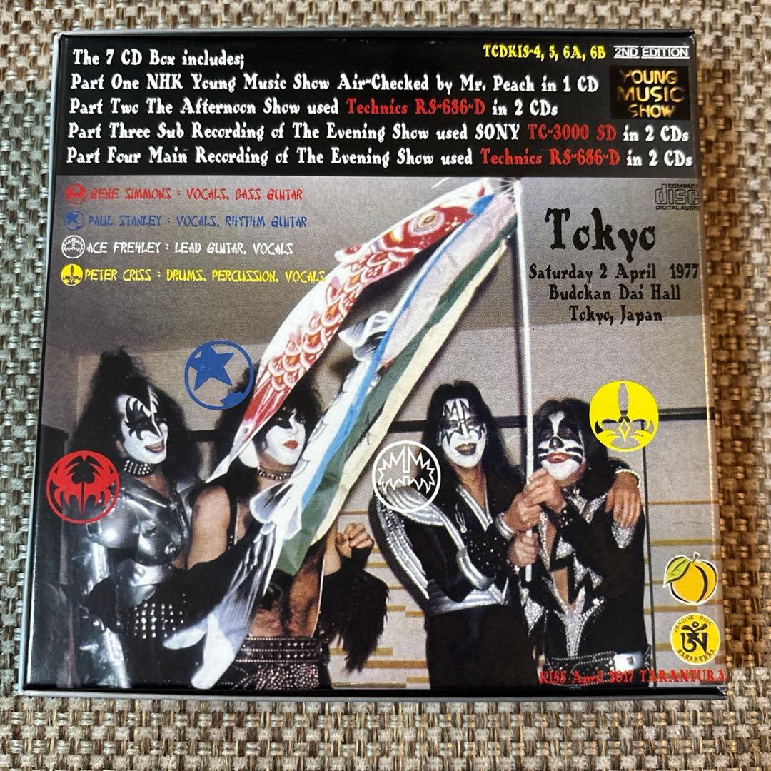 Kiss / 1977年4月2日武道館公演7CDセット