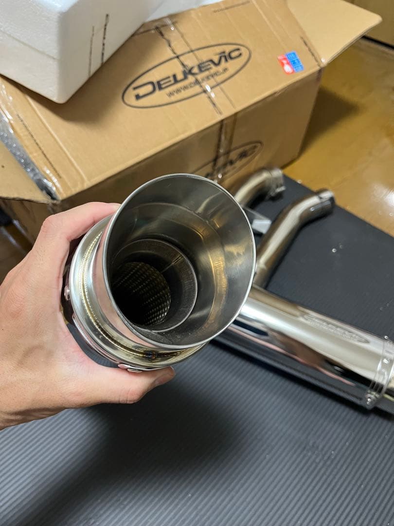 FJR1300 06〜 DEKEVIC スリップオンマフラー ☆週末特価☆