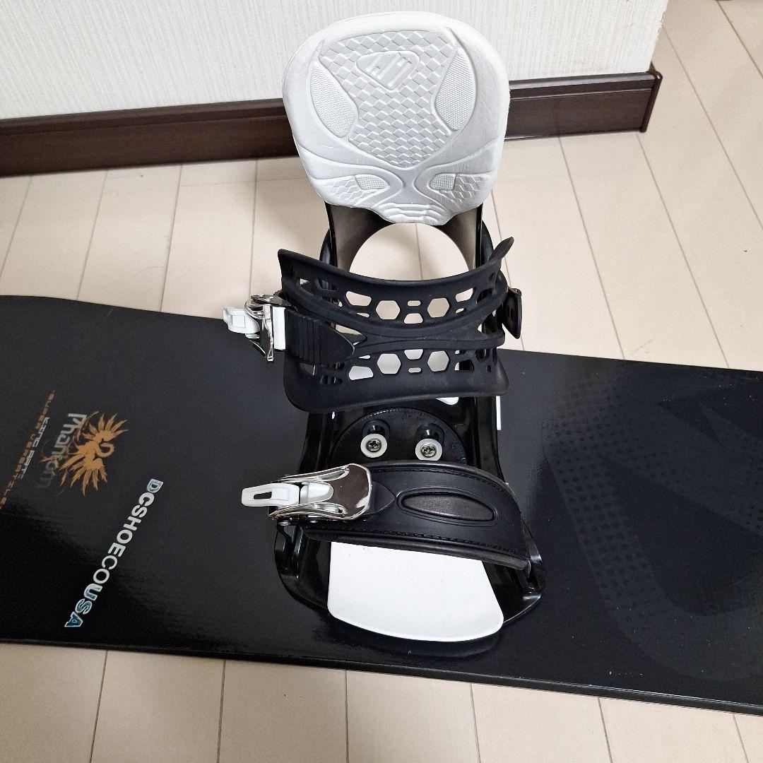 スノーボードセット　DCファントム156センチ ZUMA Lサイズビンディング