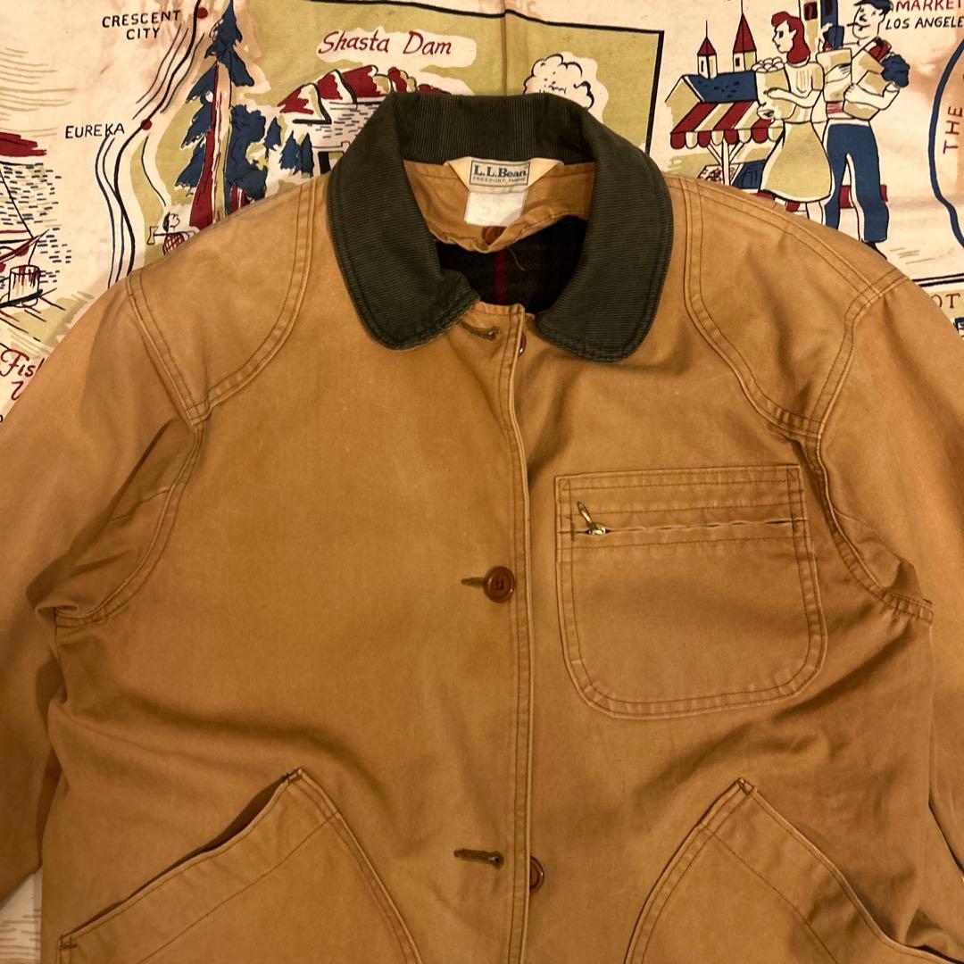 80s USA製 L.L.Bean プリマロフト ハンティングジャケット