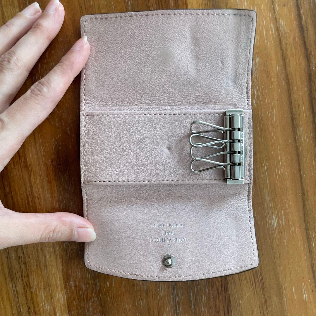 Louis Vuitton モノグラムキーケース ピンク