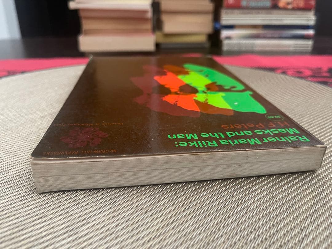 洋書 Rainer Maria Rilke: Masks and the Man