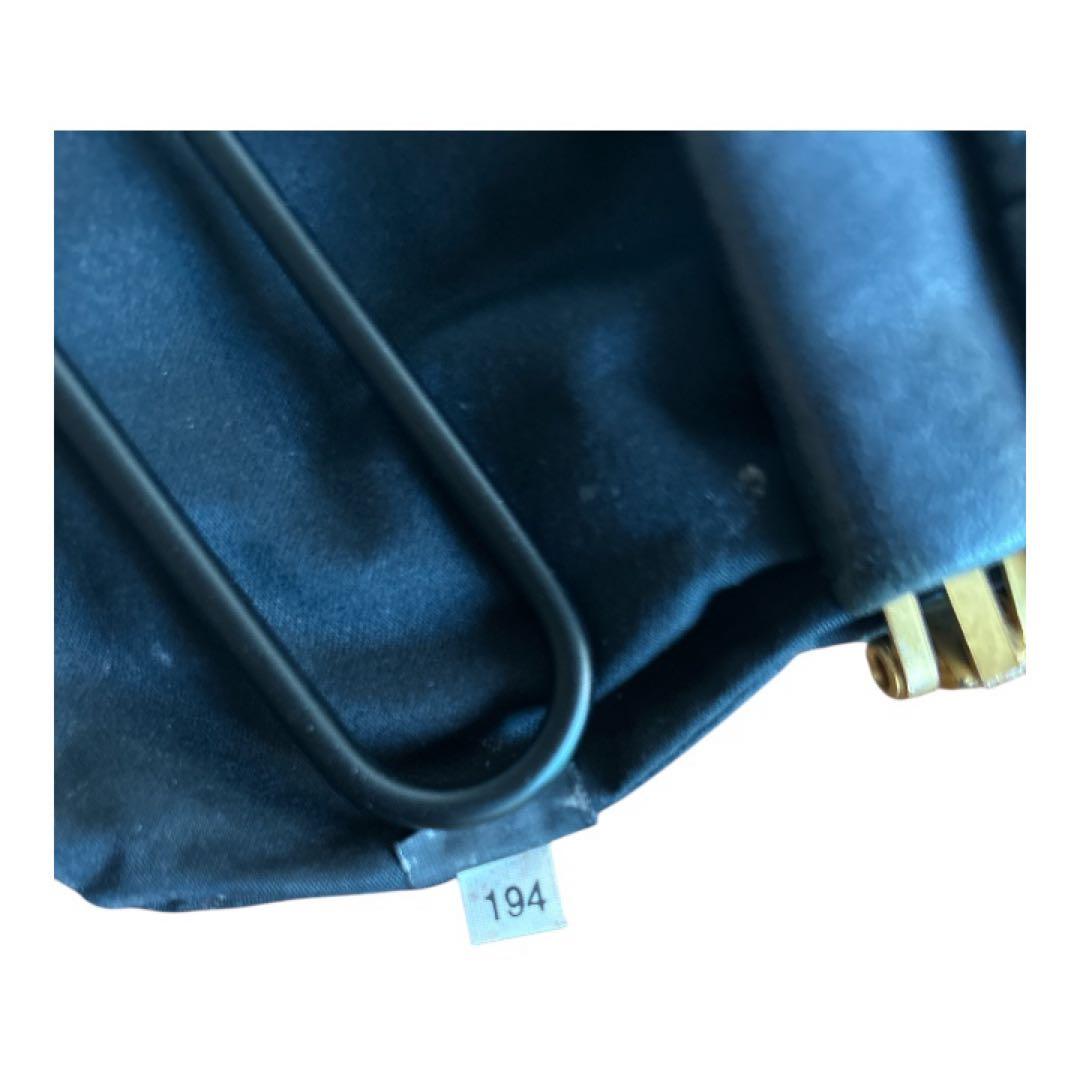 【美品】ミュウミュウ クラッチバッグ マテラッセ 紺レザー ゴールドロゴ