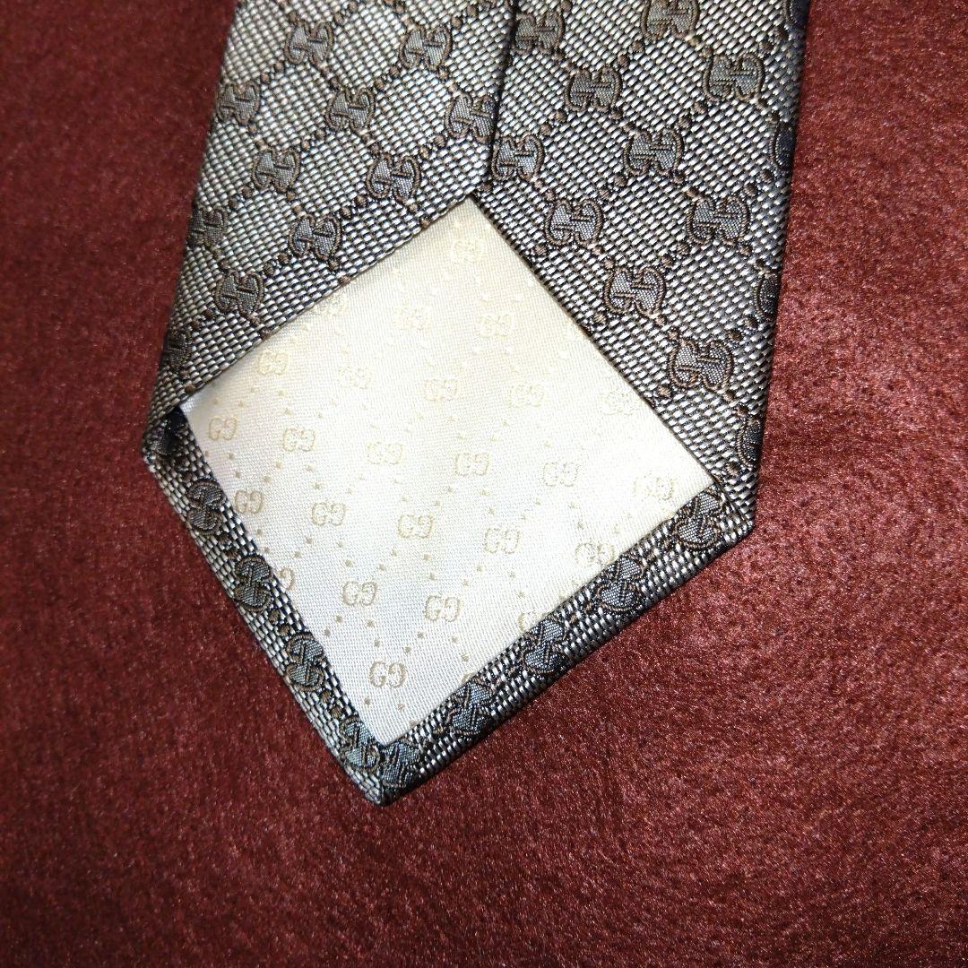 【TK】【着用1回のみ】GUCCI（グッチ）　ネクタイ　メンズ
