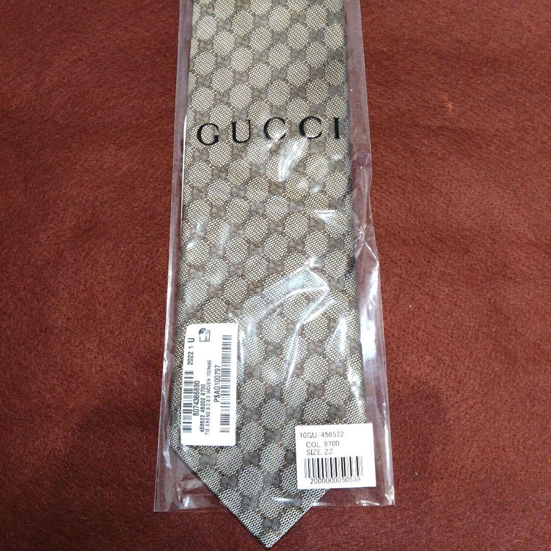 【TK】【着用1回のみ】GUCCI（グッチ）　ネクタイ　メンズ