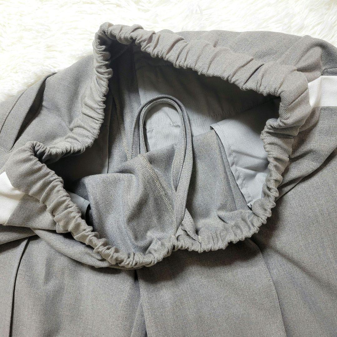 ♡2025winter♡トーマスマグパイ♡ストレッチ ライン パンツ グレー