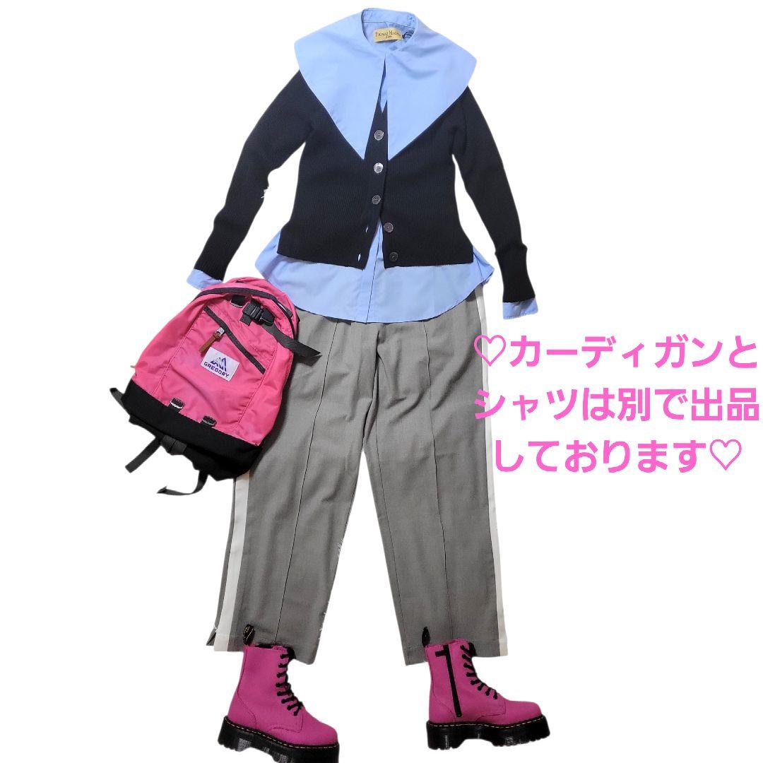 ♡2025winter♡トーマスマグパイ♡ストレッチ ライン パンツ グレー