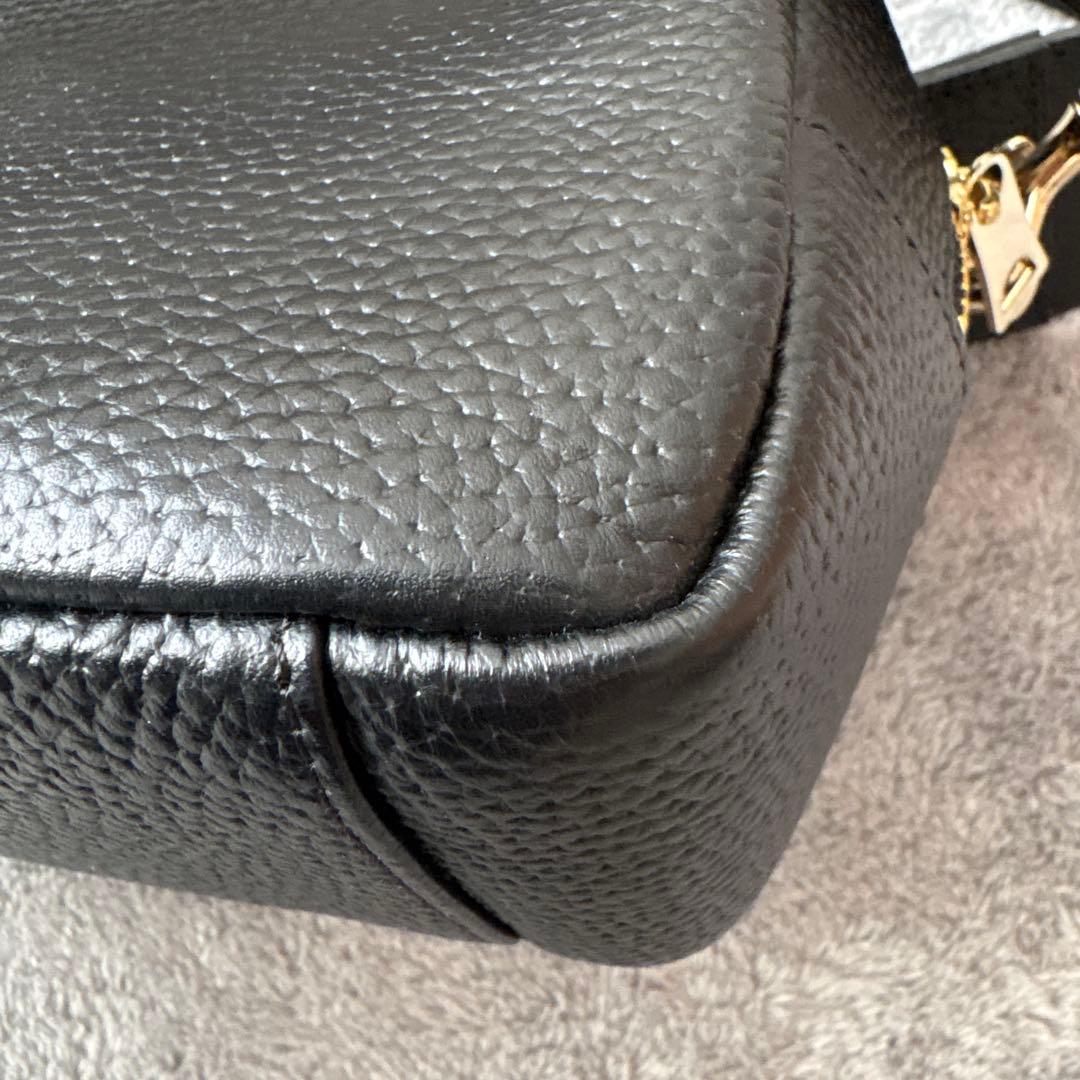 ☆セール☆ch!iiibag ワイドベルトボストン ブラック 美品