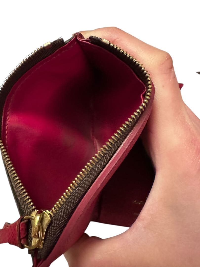 か*ん様 Louis Vuitton 三つ折り財布 ブラウン