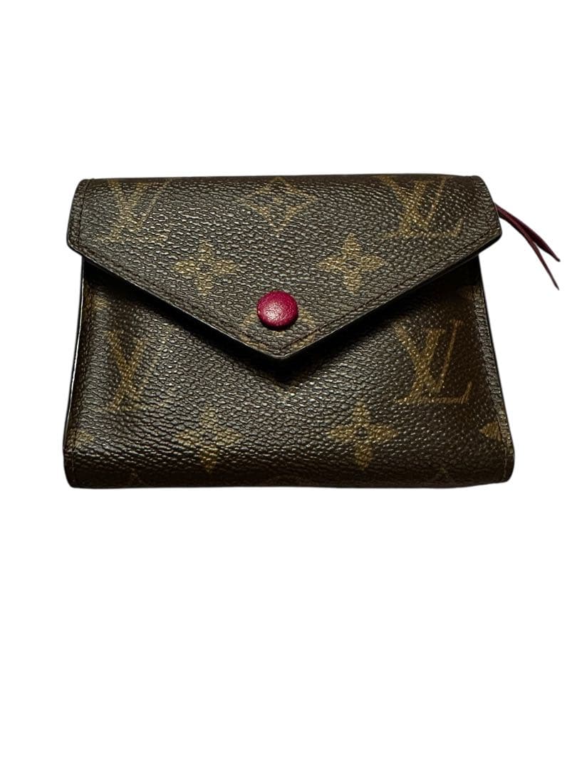 か*ん様 Louis Vuitton 三つ折り財布 ブラウン