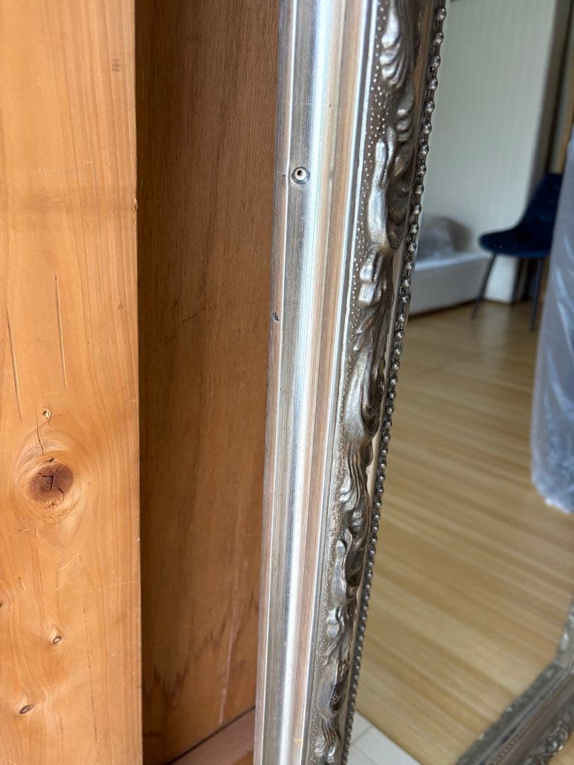【引取限定】全身鏡 アンティーク調 ミラー 大型 ヴィンテージ バロック