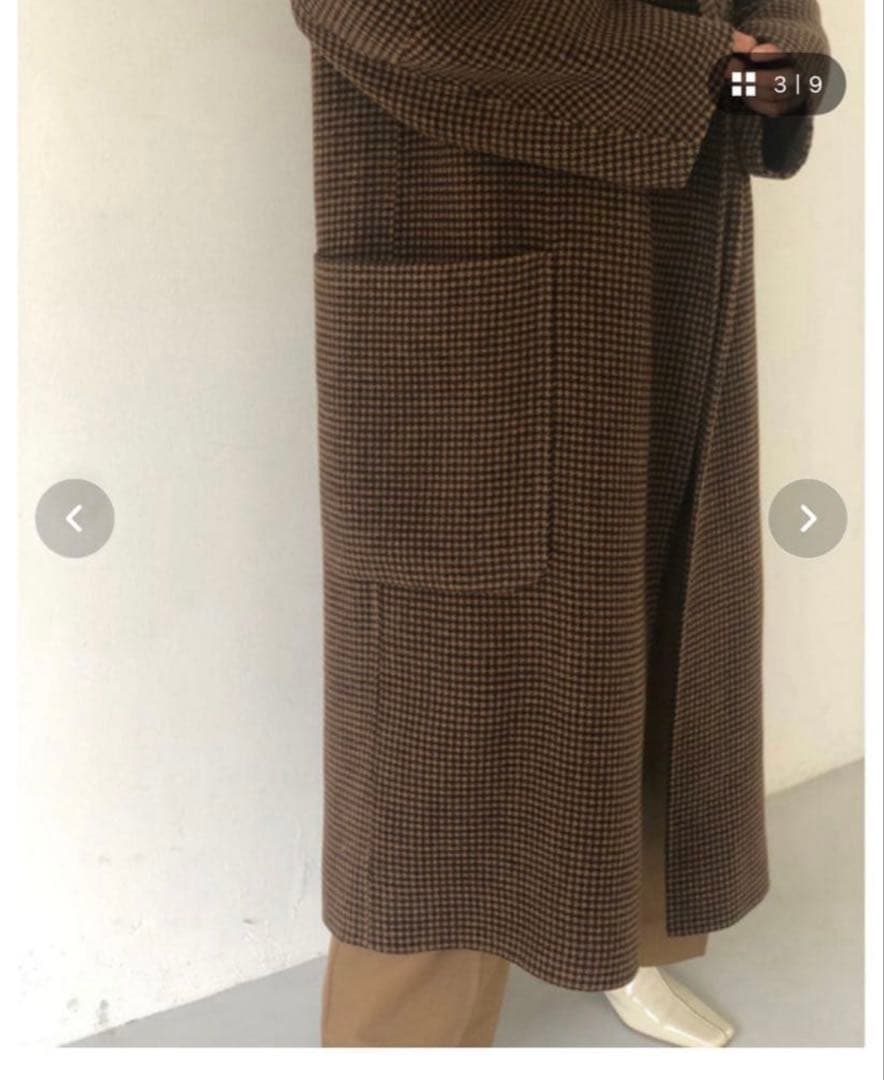 TODAYFUL トゥデイフル　ブラウン ロングコート