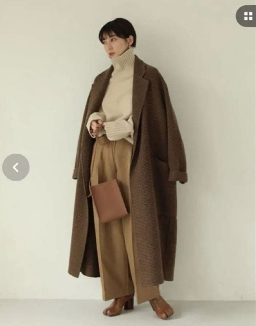 TODAYFUL トゥデイフル　ブラウン ロングコート