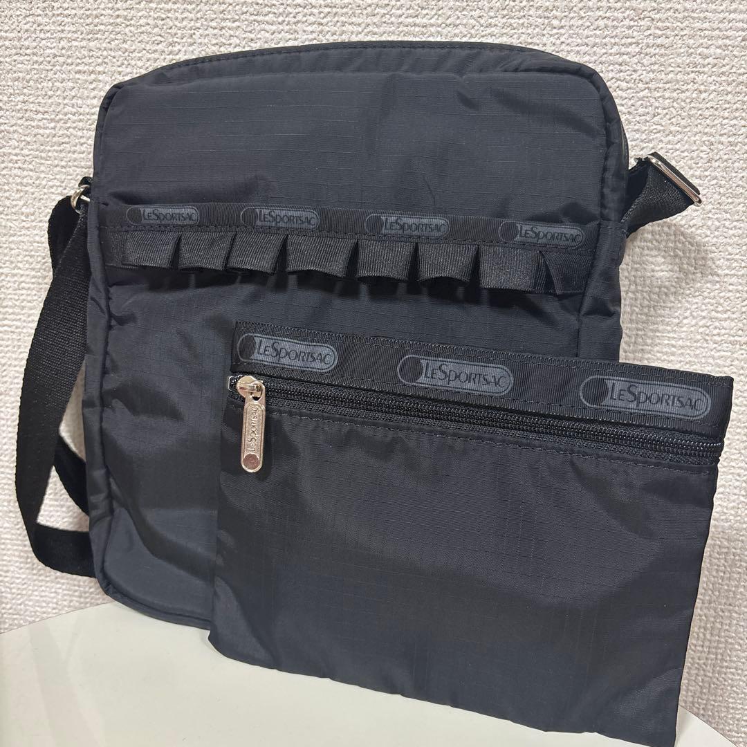 レスポートサック　ラッフル　フリル　ショルダー