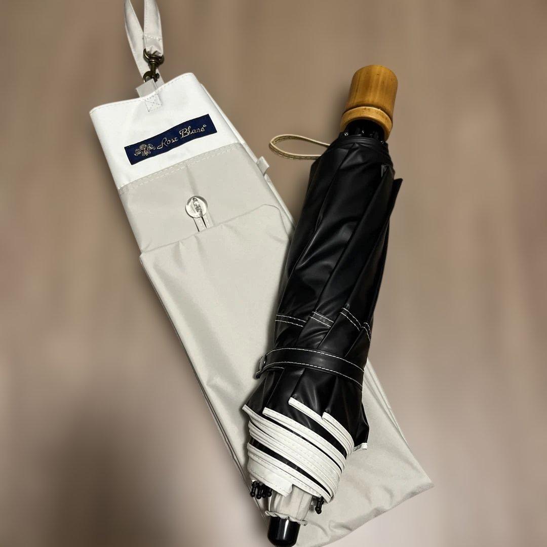 芦屋ロサブラン 折りたたみ日傘 2段折り