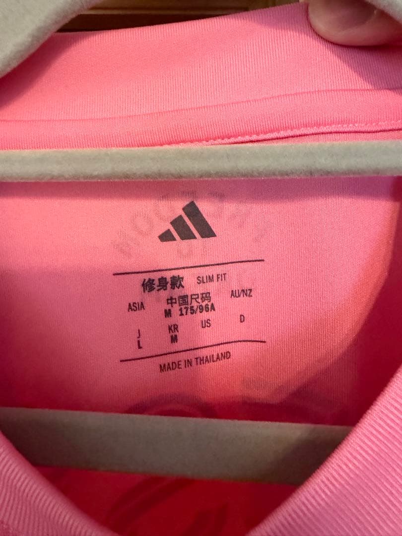 【正規品】インテルマイアミ 25 ユニフォームメッシ Lサイズ フルスポンサー