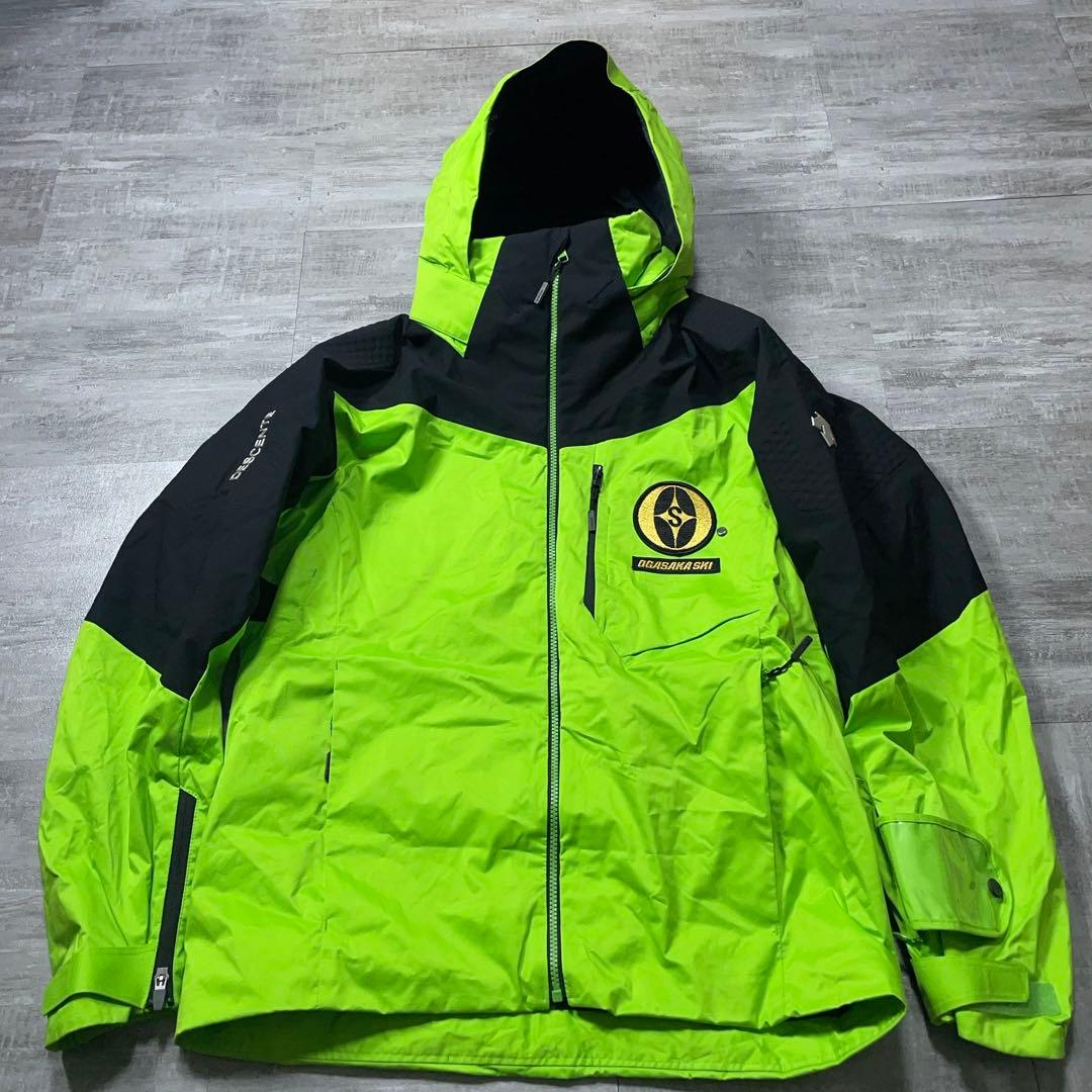 オガサカチーム 支給品 最高級 デサント sio スキーウェア メンズO XL