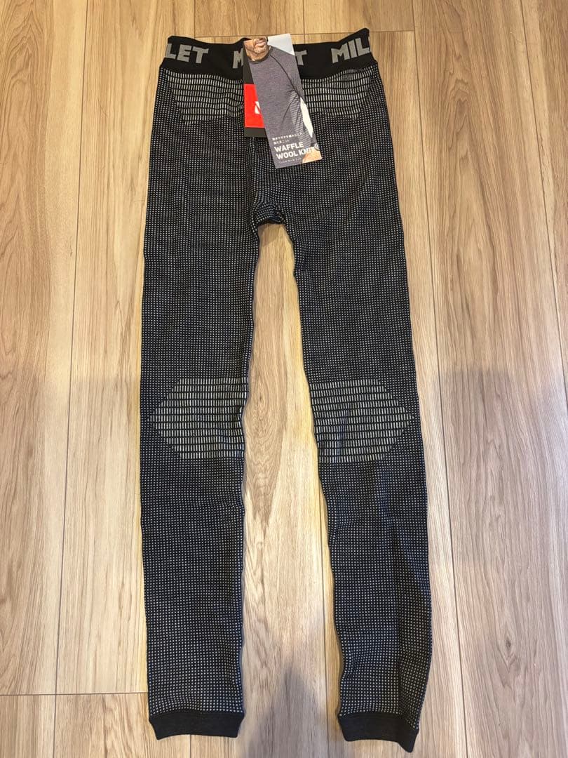 MILLET ワッフルウールタイツ
